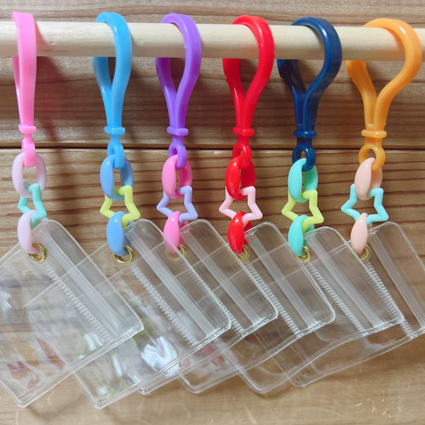 NO.232A キャンディバッグ キーホルダー おまかせ50個セット 5×7 星