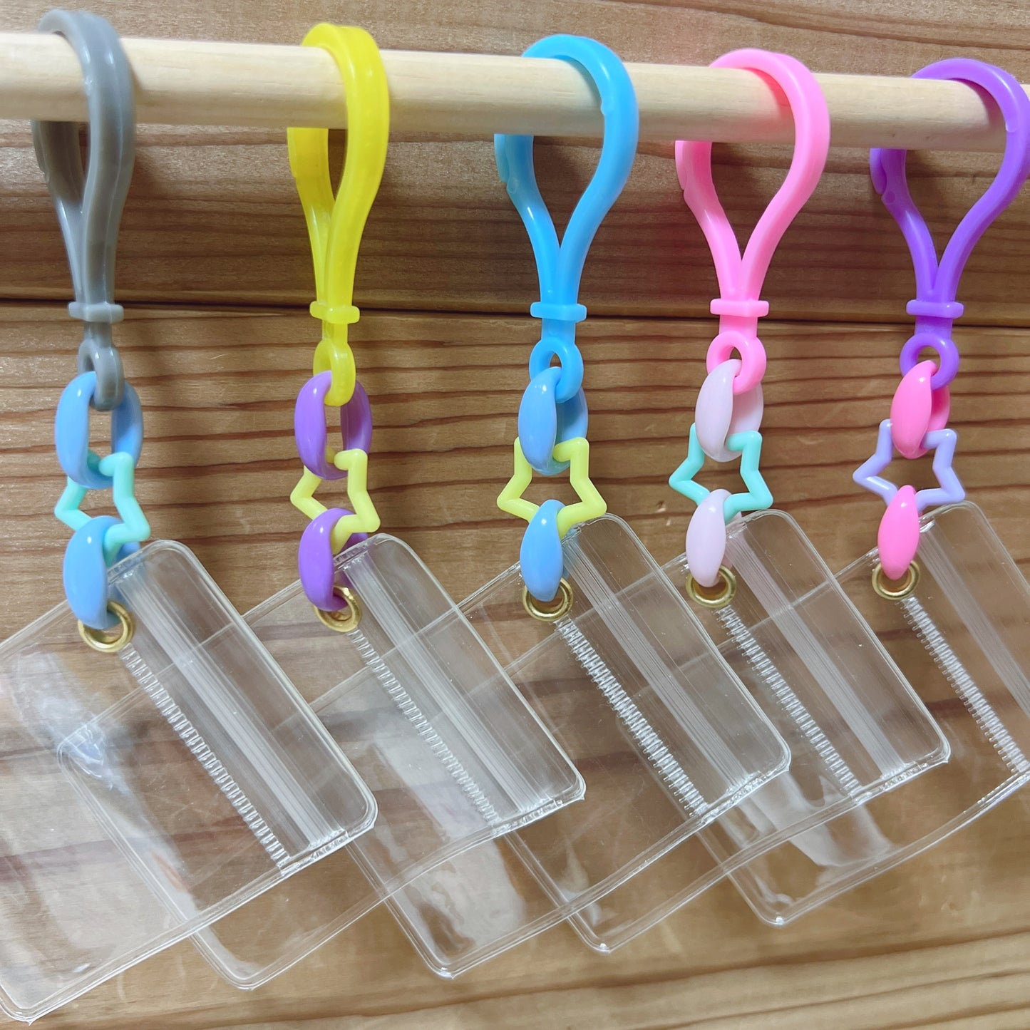 NO.232A キャンディバッグ キーホルダー おまかせ50個セット 5×7 星