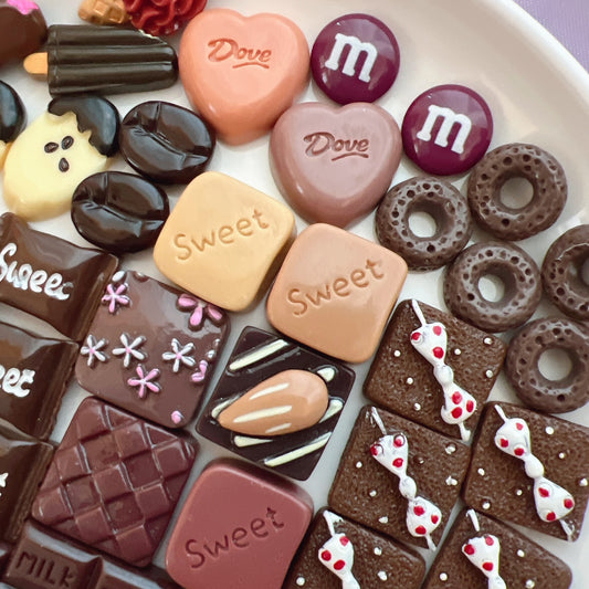 デコパーツ|P-190 チョコ