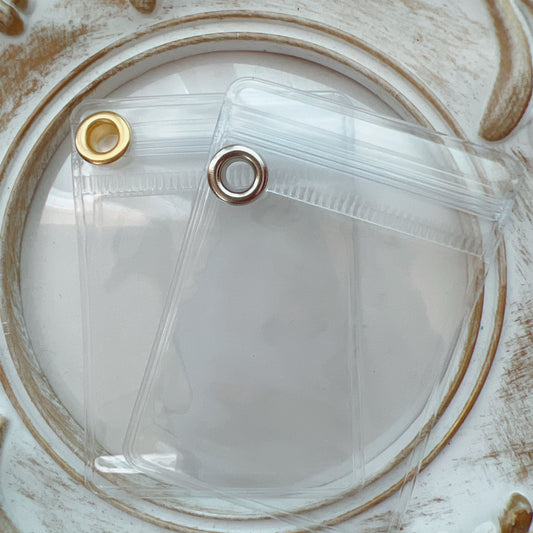 キャンディバッグ ゴールド・シルバーハトメ付き 袋 50枚セット キーホルダー 資