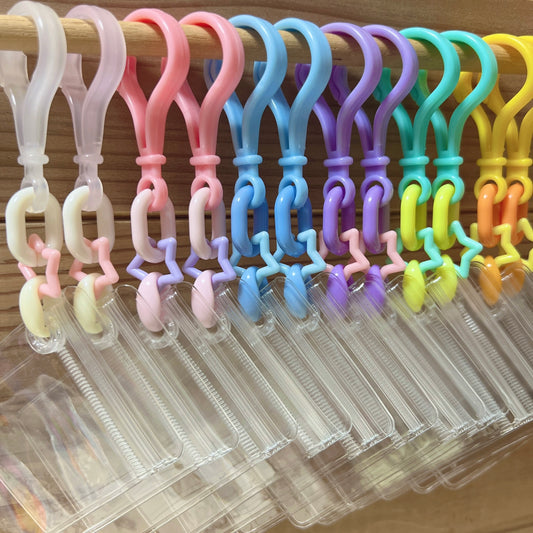 No.207B キャンディバッグ キーホルダー セット パステル 星 ゆめかわ