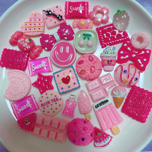 デコパーツ|P-194 ピンク