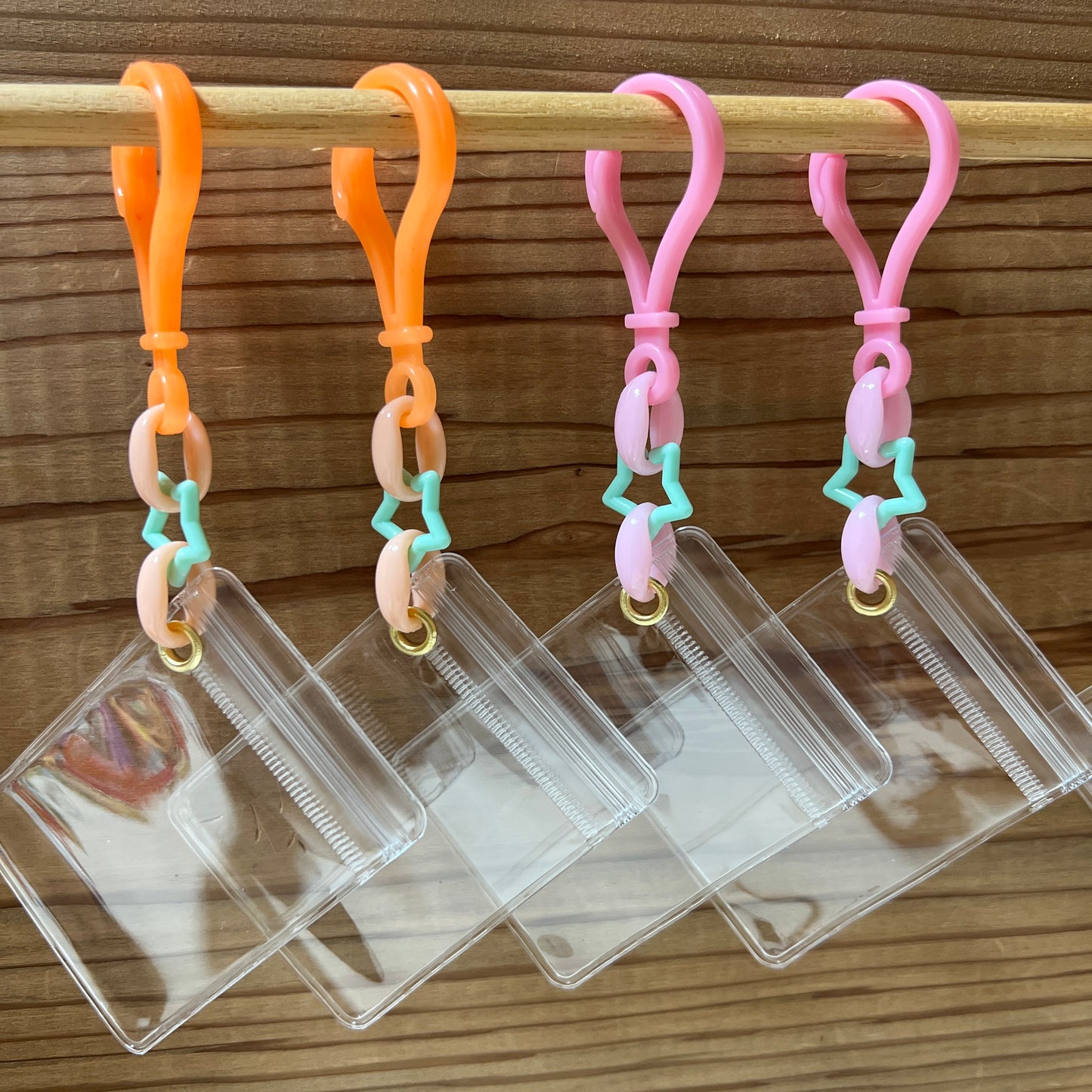 NO.171B 50個 キャンディバッグ キーホルダー 星 ゆめかわ