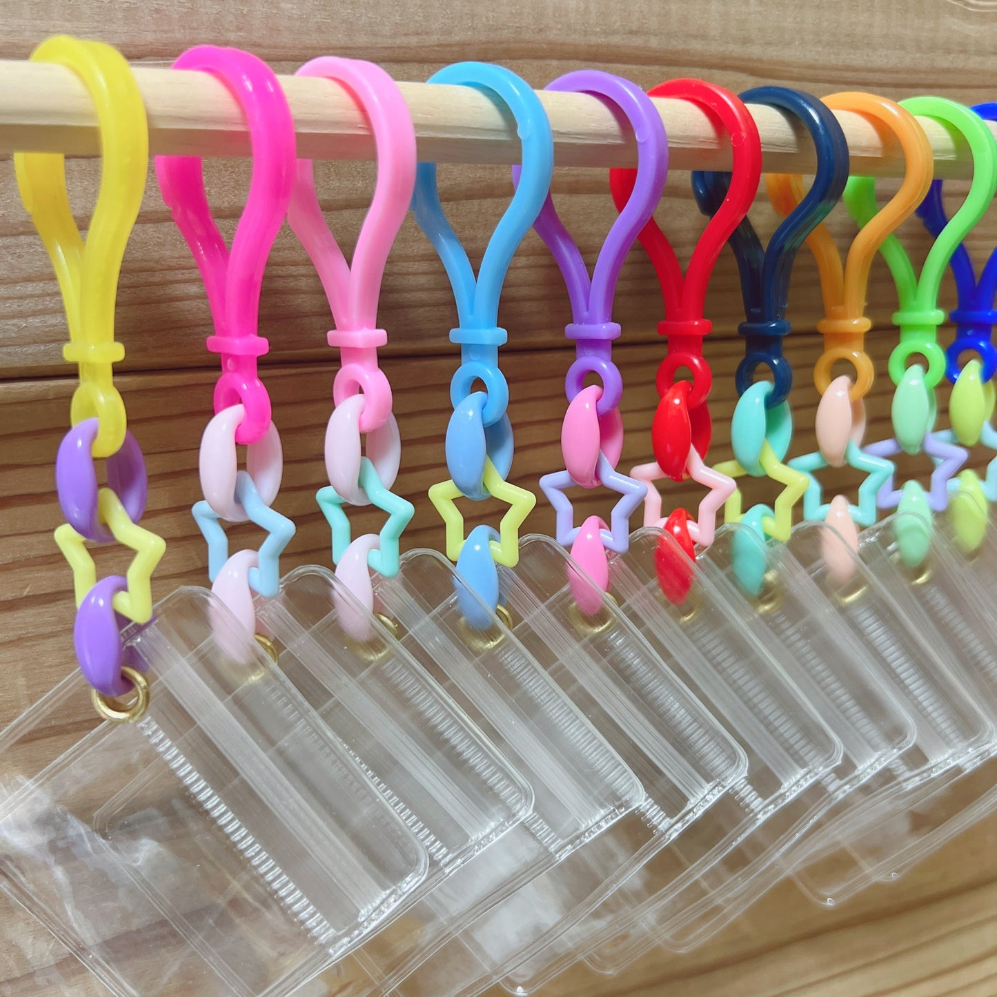 NO.232A キャンディバッグ キーホルダー おまかせ50個セット 5×7 星
