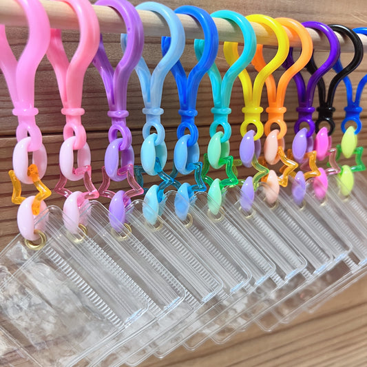 NO.254 キャンディバッグ キーホルダー 50個セット 星