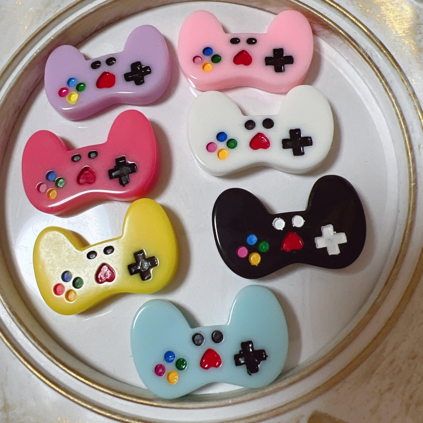 ゲーム コントローラー 7個セット デコパーツ キャンディバッグ 材料