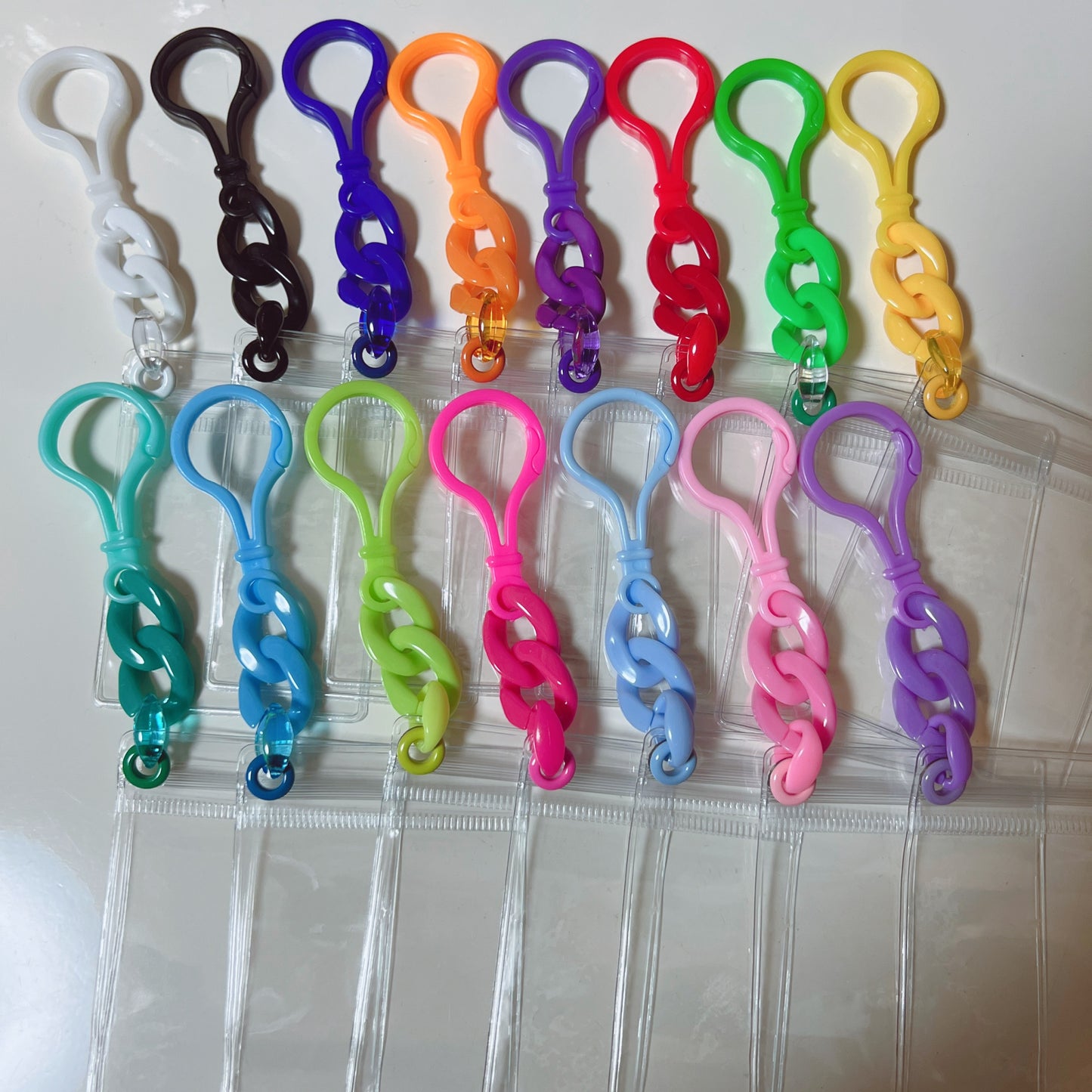 No.228A 50個セット キャンディバッグ キーホルダー ガチャ詰めポーチ ワークショップ 材料