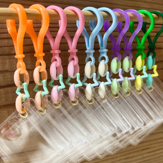 NO.171B 50個 キャンディバッグ キーホルダー 星 ゆめかわ