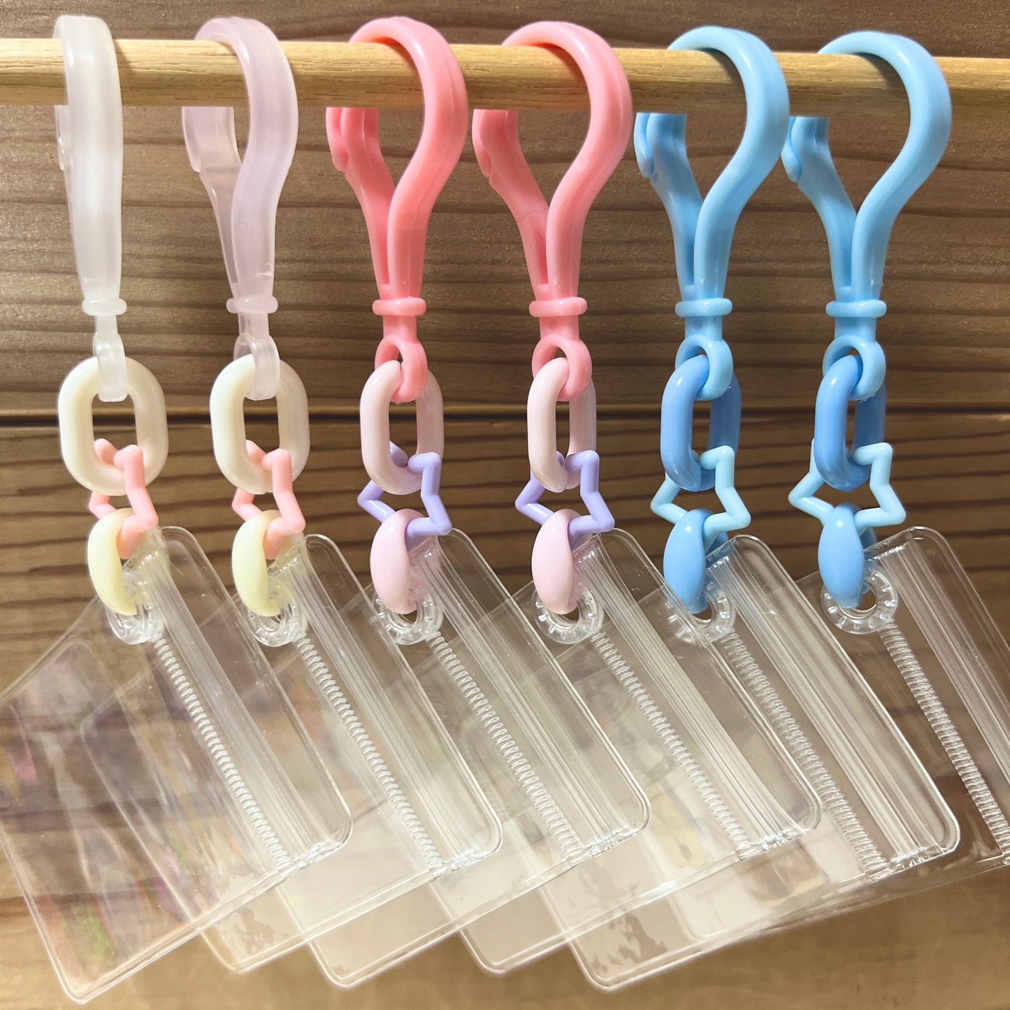 No.207B キャンディバッグ キーホルダー セット パステル 星 ゆめかわ