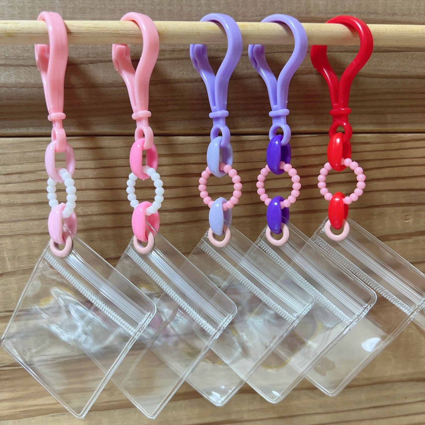 No.218B 50個セット キャンディバッグ まるチェーン キーホルダー