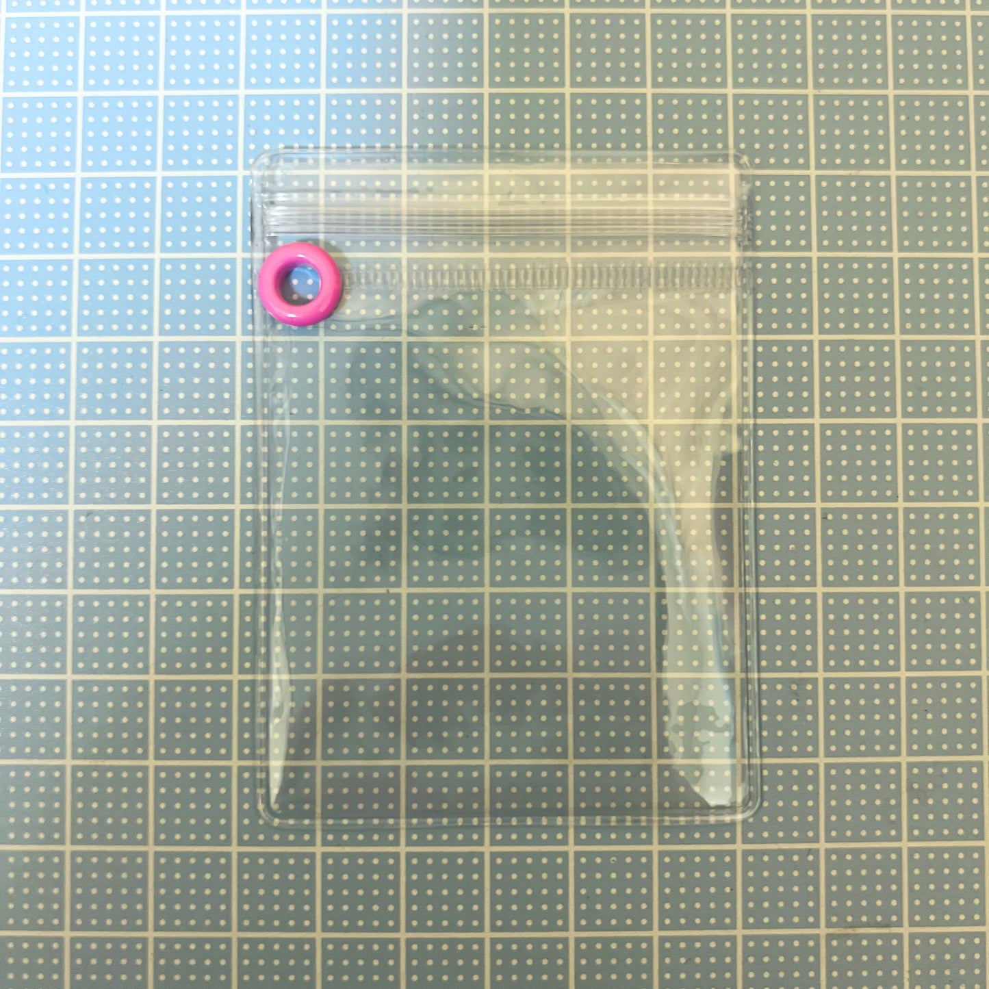 キャンディバッグ キーホルダー カラー ハトメ付き 袋 6×8cm 100枚セット ビニール