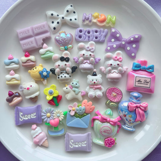 デコパーツ|P-195 ゆめかわセット