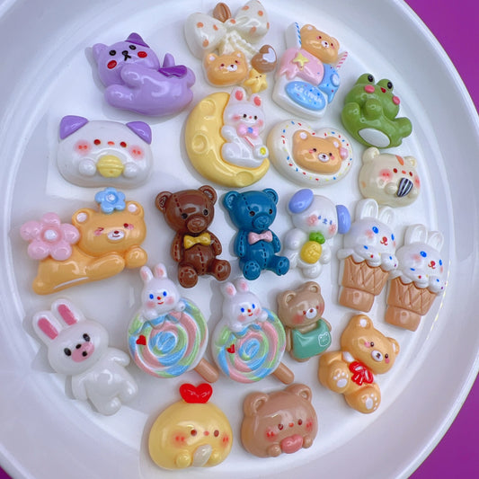 デコパーツ|P-182 アニマルセット