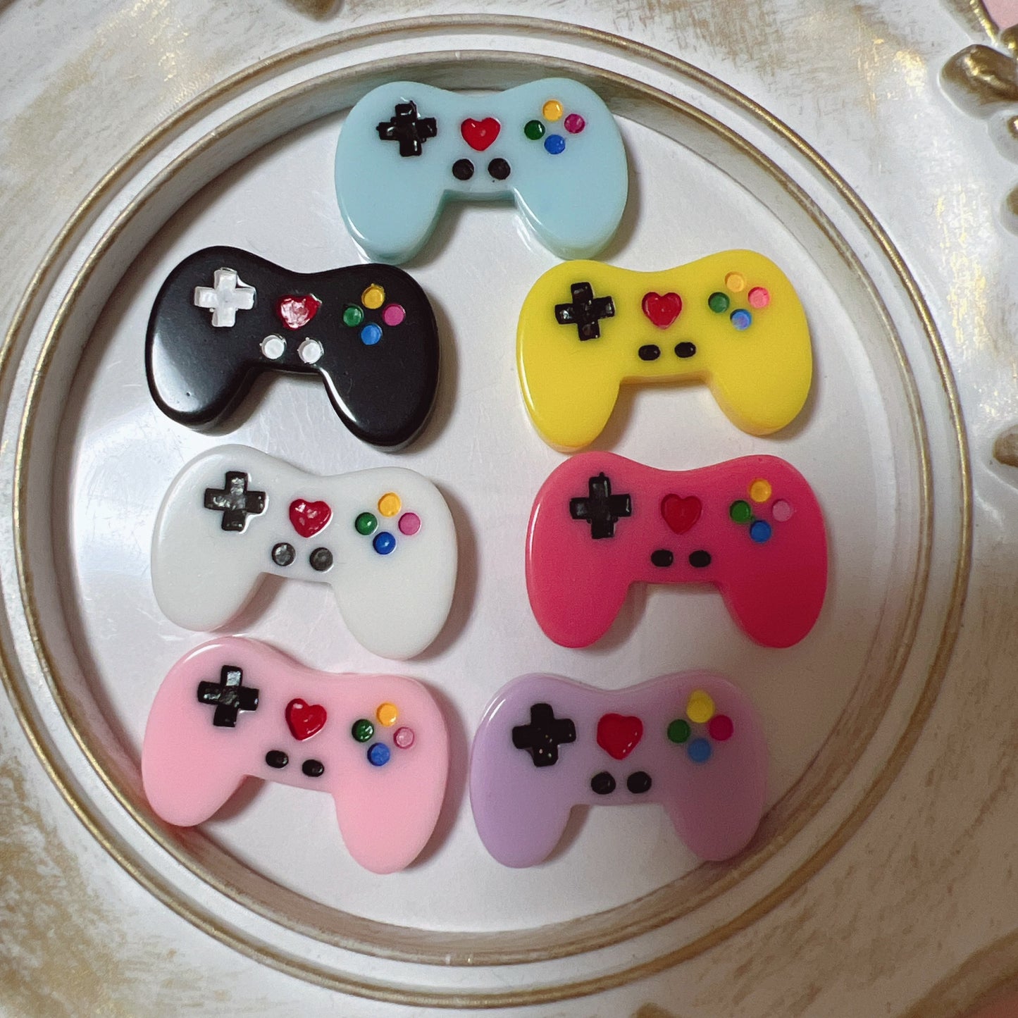 ゲーム コントローラー 7個セット デコパーツ キャンディバッグ 材料