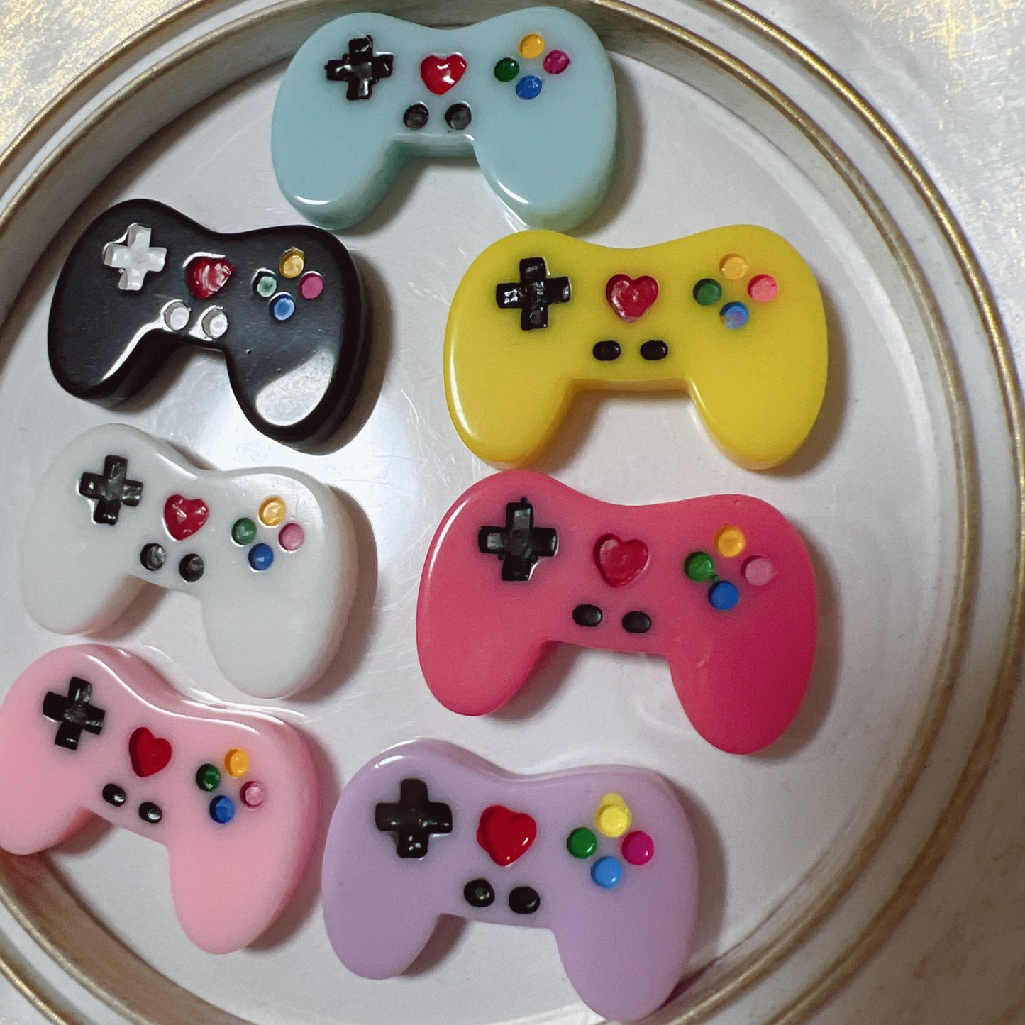 ゲーム コントローラー 7個セット デコパーツ キャンディバッグ 材料