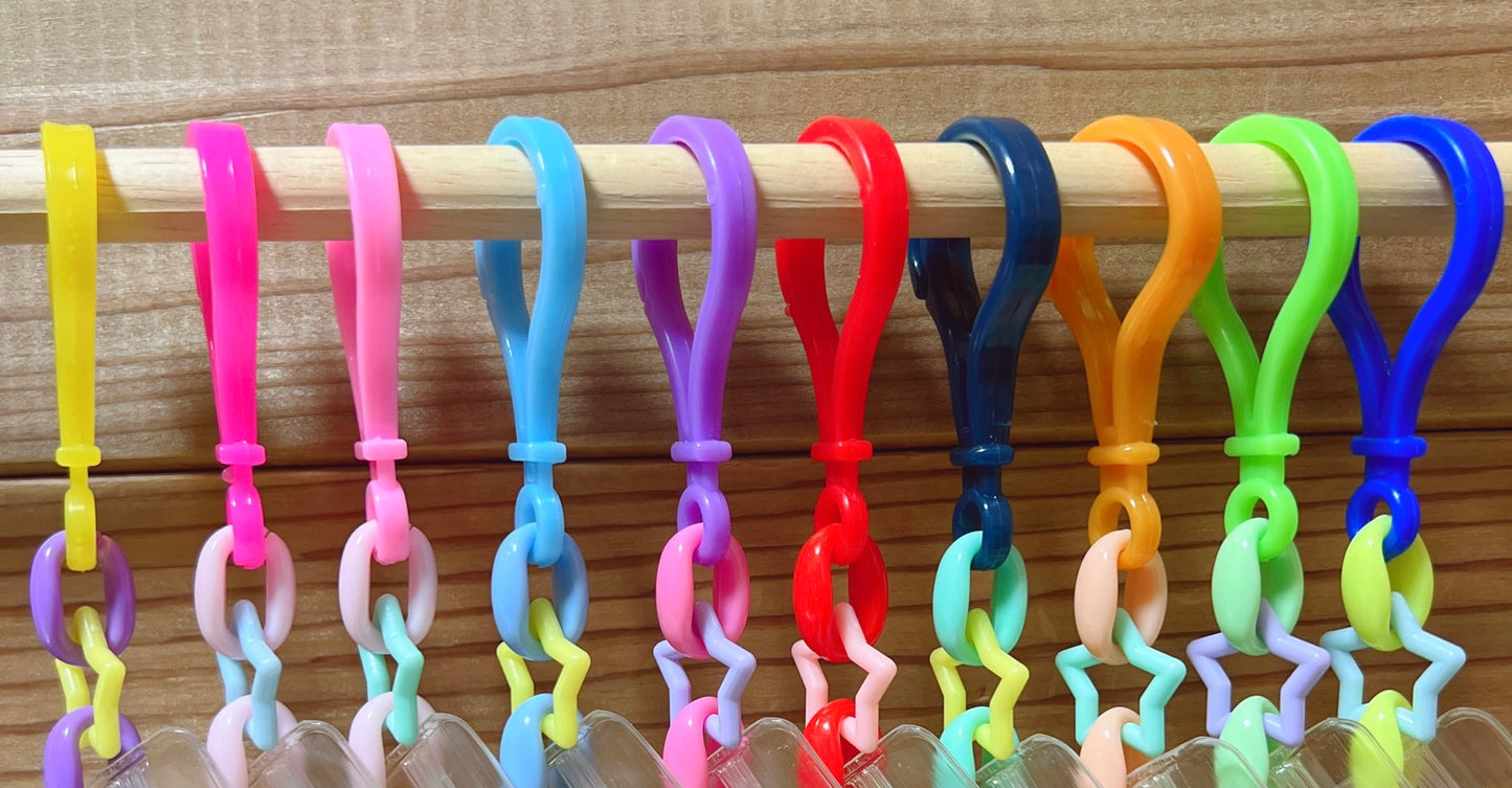 NO.171A キャンディバッグ キーホルダー 50個セット 星 ゆめかわ