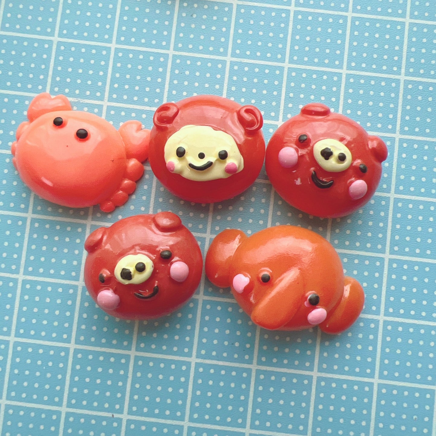 デコパーツ 動物パン 22個セット