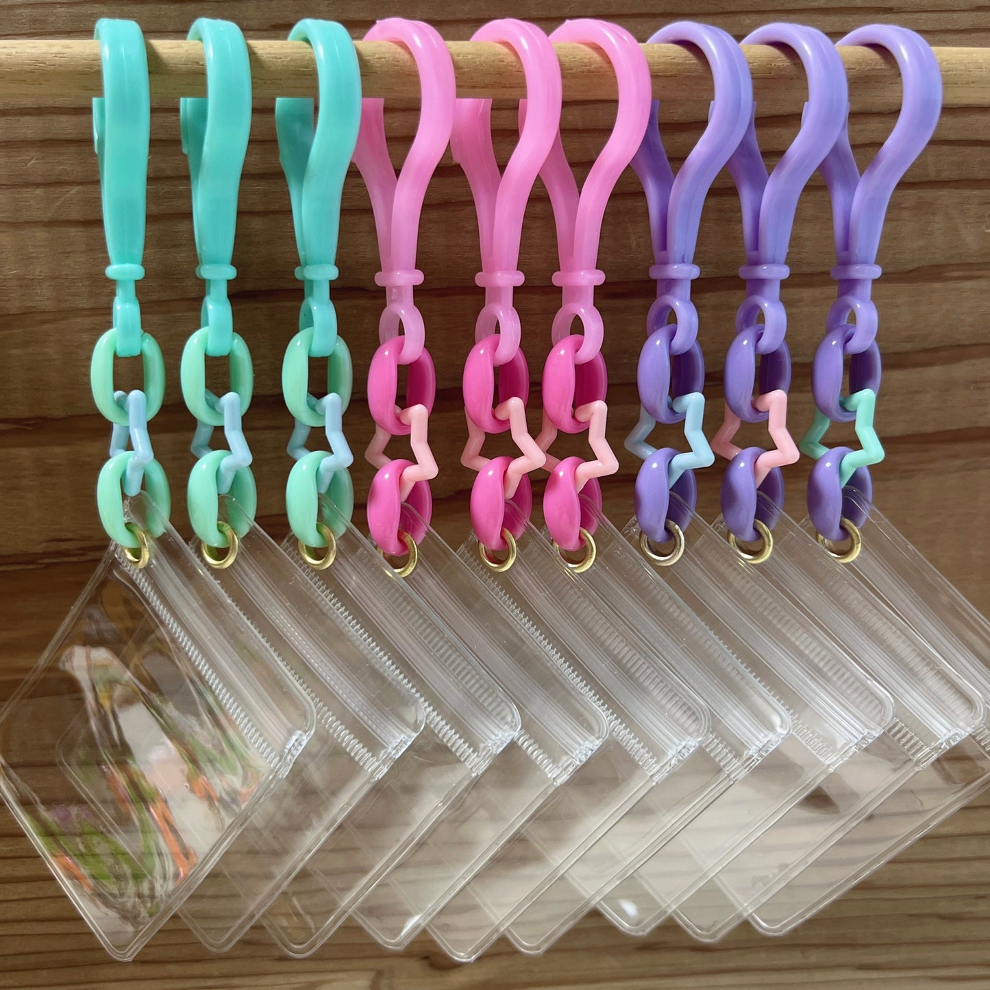 No.177B キャンディバッグ キーホルダー セット ゆめかわ 星