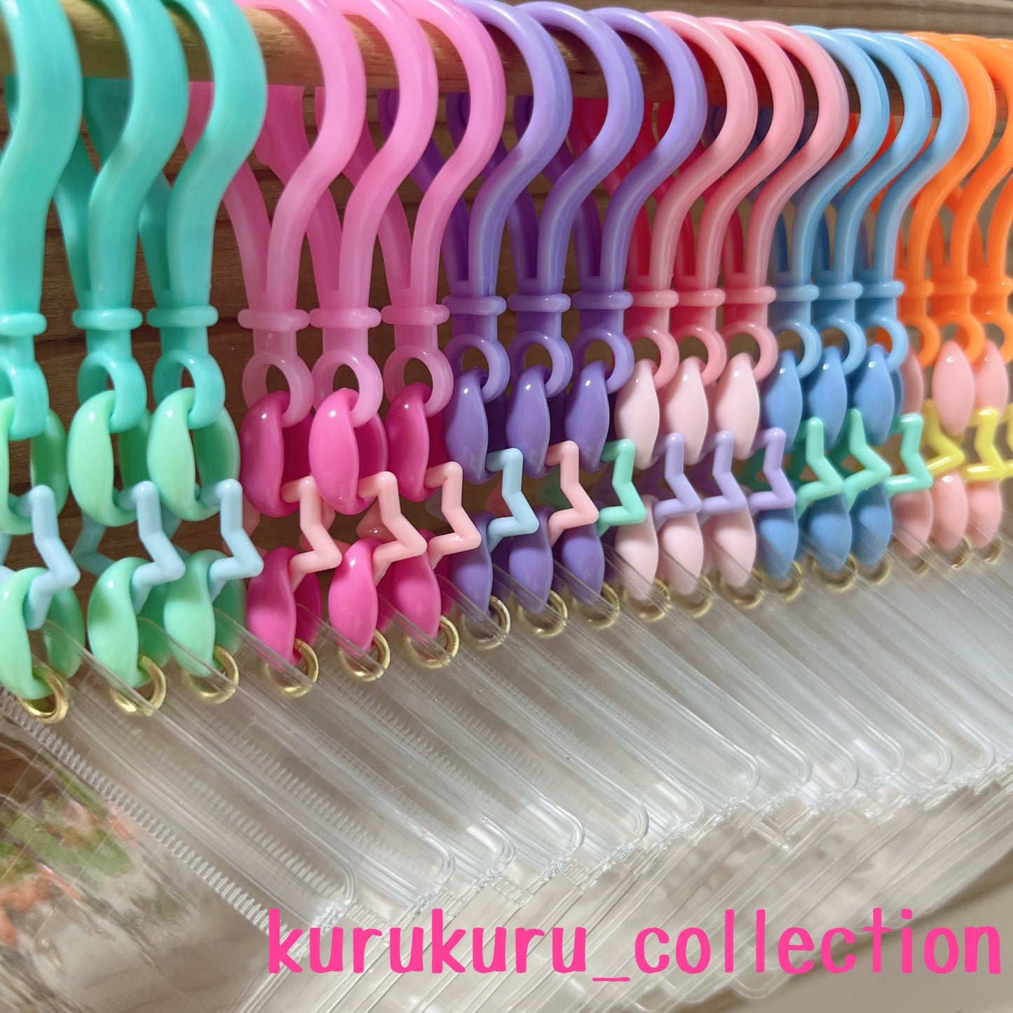 No.177B キャンディバッグ キーホルダー セット ゆめかわ 星