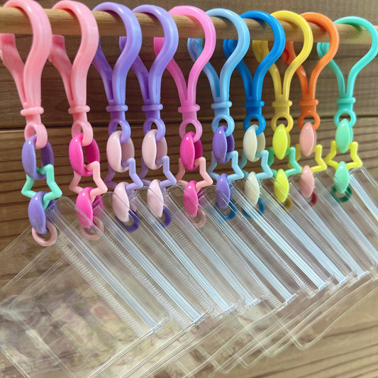 NO.183B 50個 キャンディバッグ キーホルダー 星 ゆめかわ