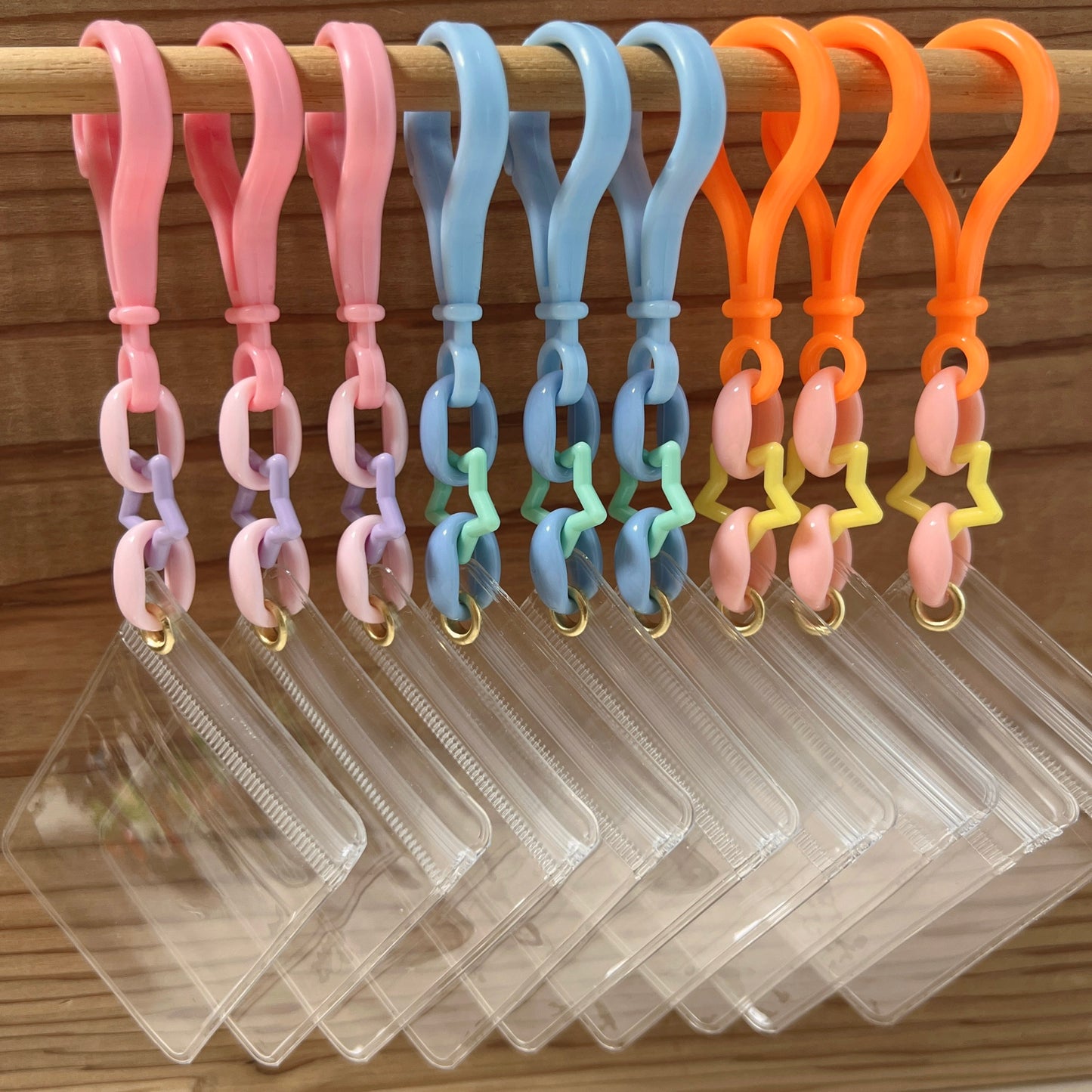 No.177B キャンディバッグ キーホルダー セット ゆめかわ 星