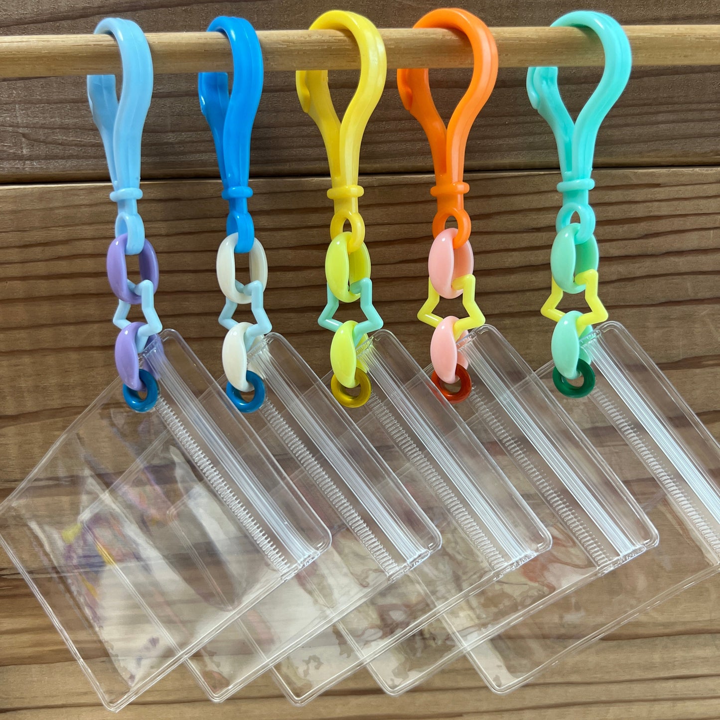 NO.183B 50個 キャンディバッグ キーホルダー 星 ゆめかわ