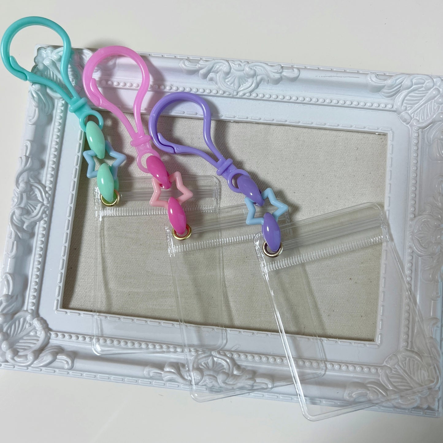 No.177B キャンディバッグ キーホルダー セット ゆめかわ 星