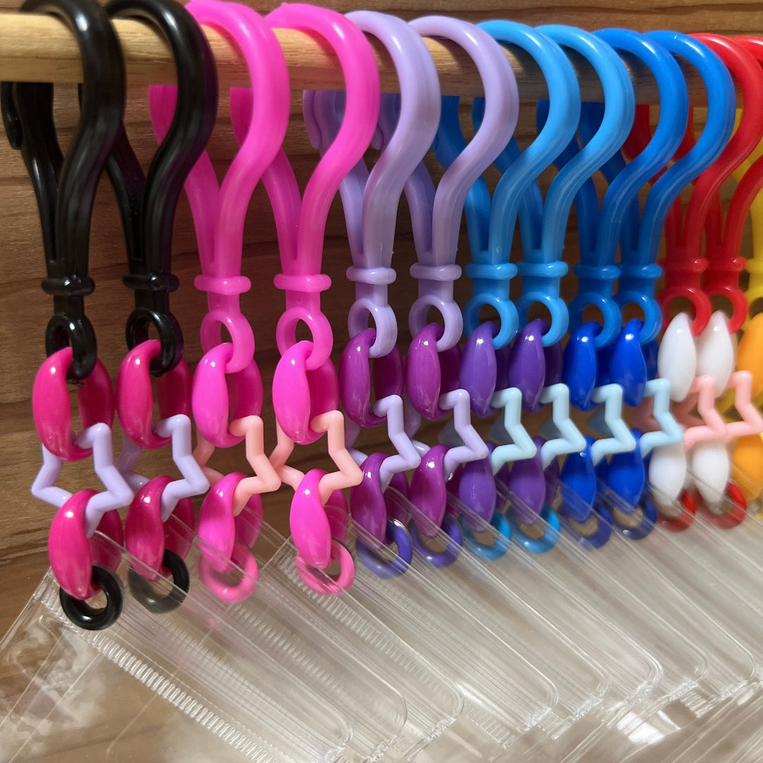 No.115B キャンディバッグ キーホルダー セット 星 ビビットカラーのコピー