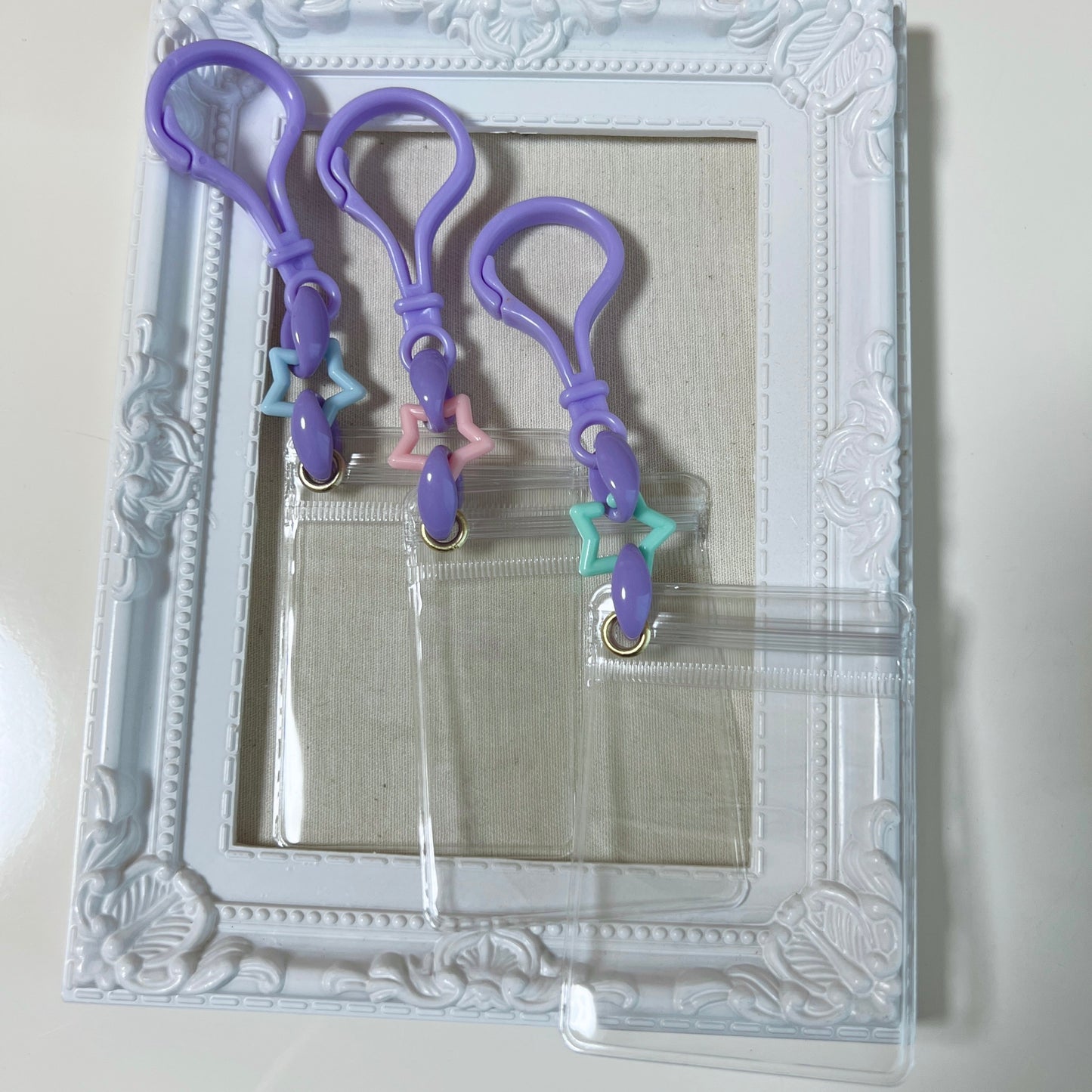 No.177B キャンディバッグ キーホルダー セット ゆめかわ 星