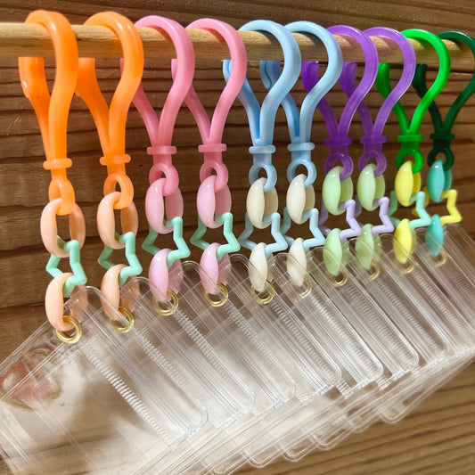 NO.171A キャンディバッグ キーホルダー 50個セット 星 ゆめかわ