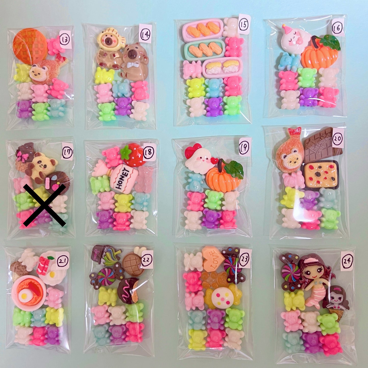 【数量限定】🎁デコパーツのプレゼント企画🎁 合計3,300円ごとに1パックプレゼント