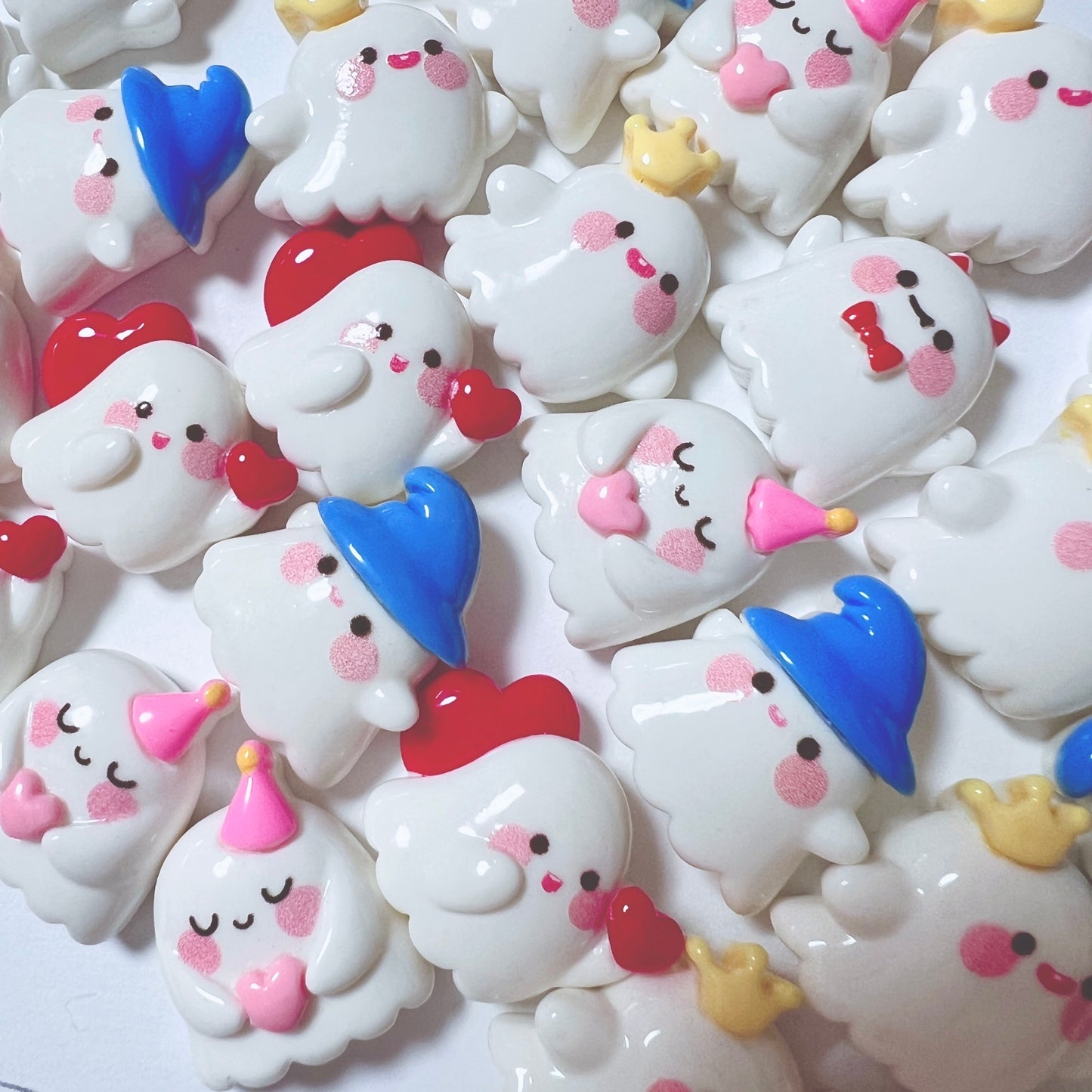 デコパーツ｜おばけちゃん 8個セット