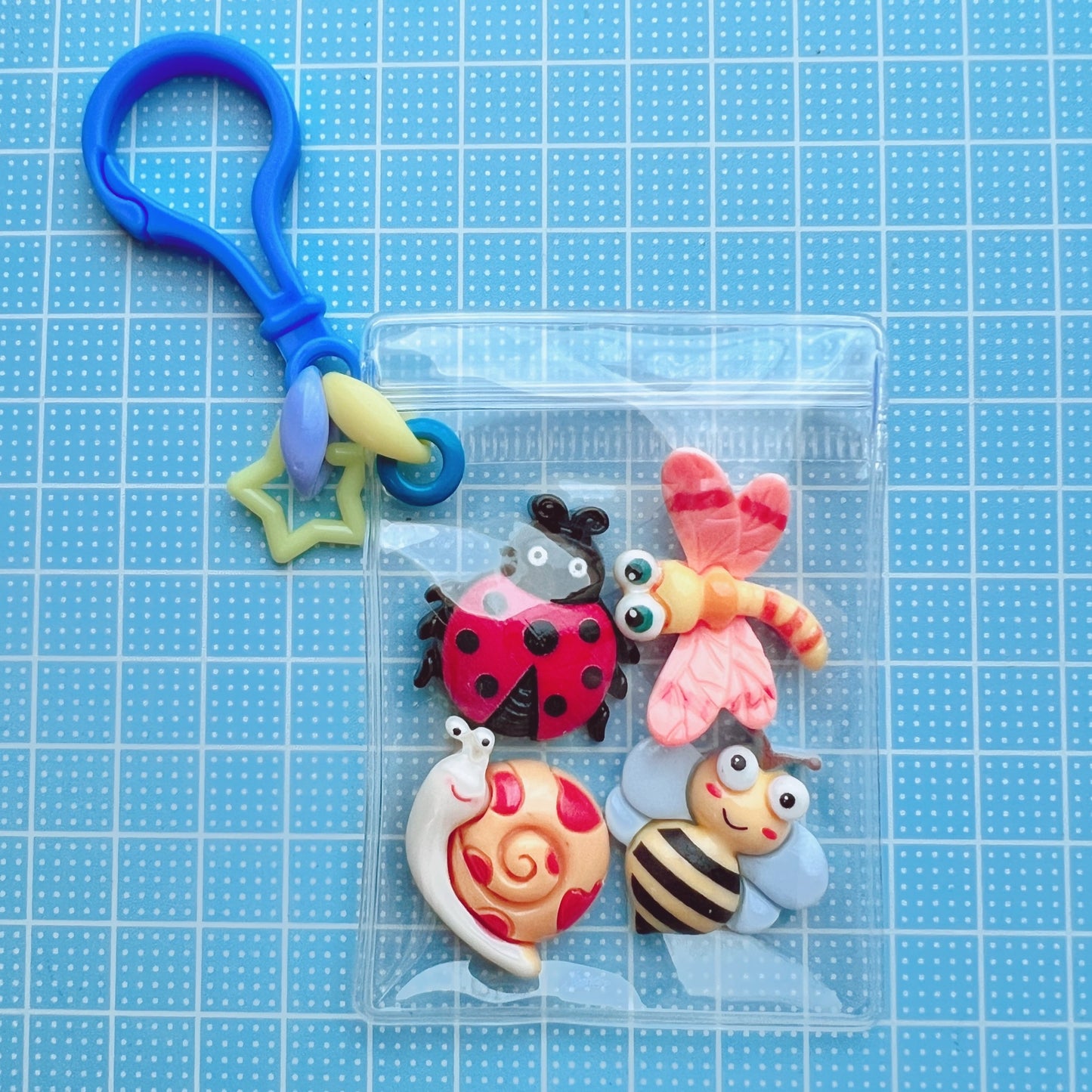 デコパーツ｜かわいい虫さん デコパーツ 4個セット