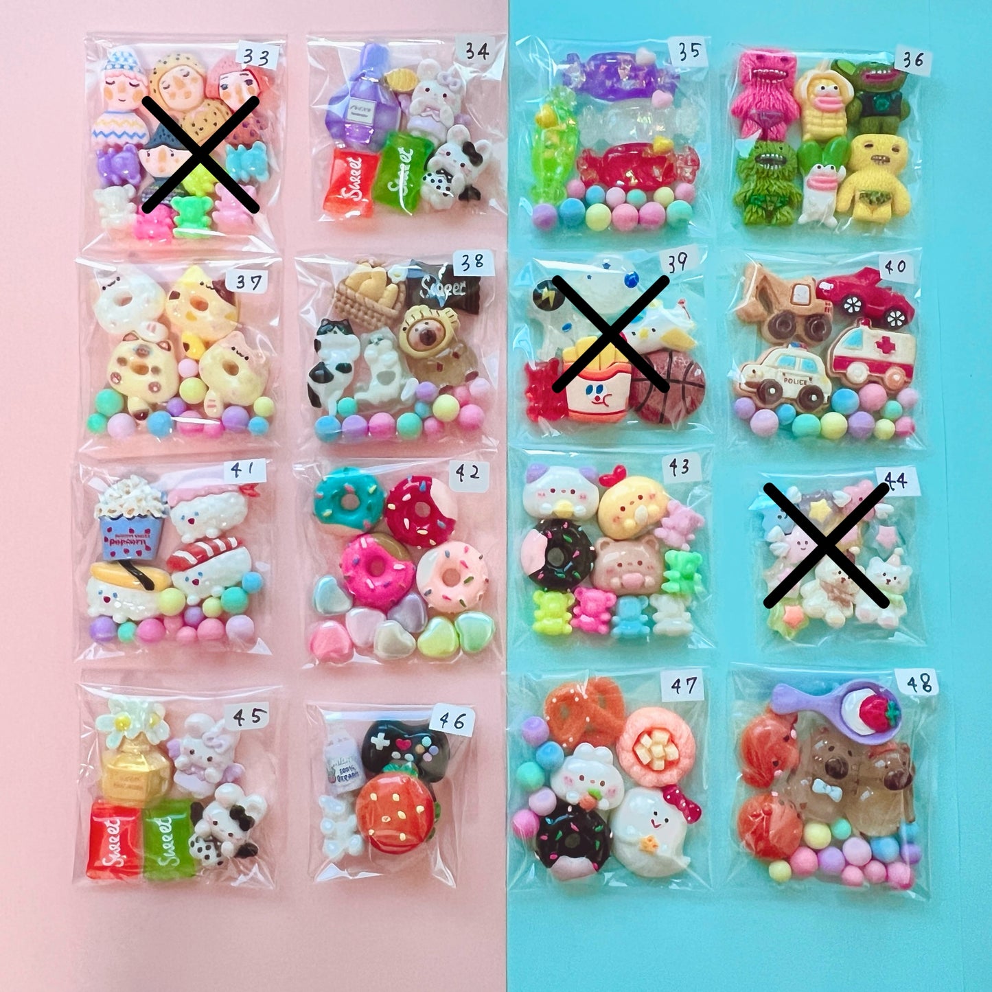 【数量限定】🎁デコパーツのプレゼント企画🎁 合計3,300円ごとに1パックプレゼント