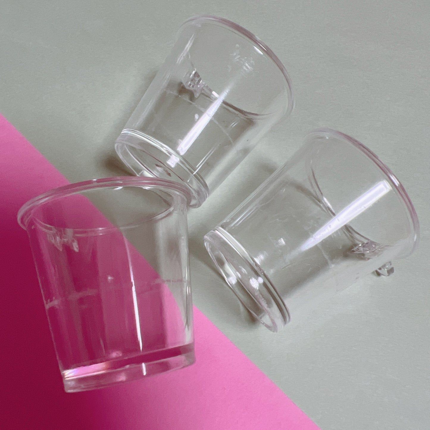 フック･チェーン付き♡ ストロー付きカップチャームキーホルダー 30個セット ワークショップにオススメ♪