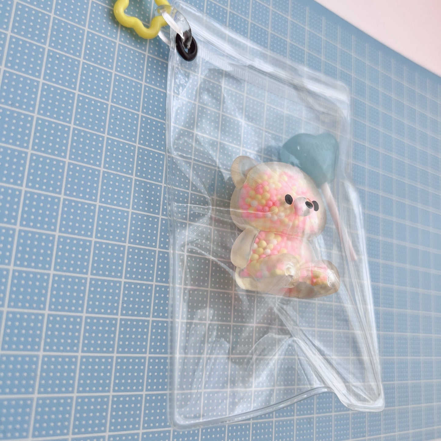 キャンディバッグキーホルダー 袋 9×13cm 10枚セット ガチャ詰めポーチ