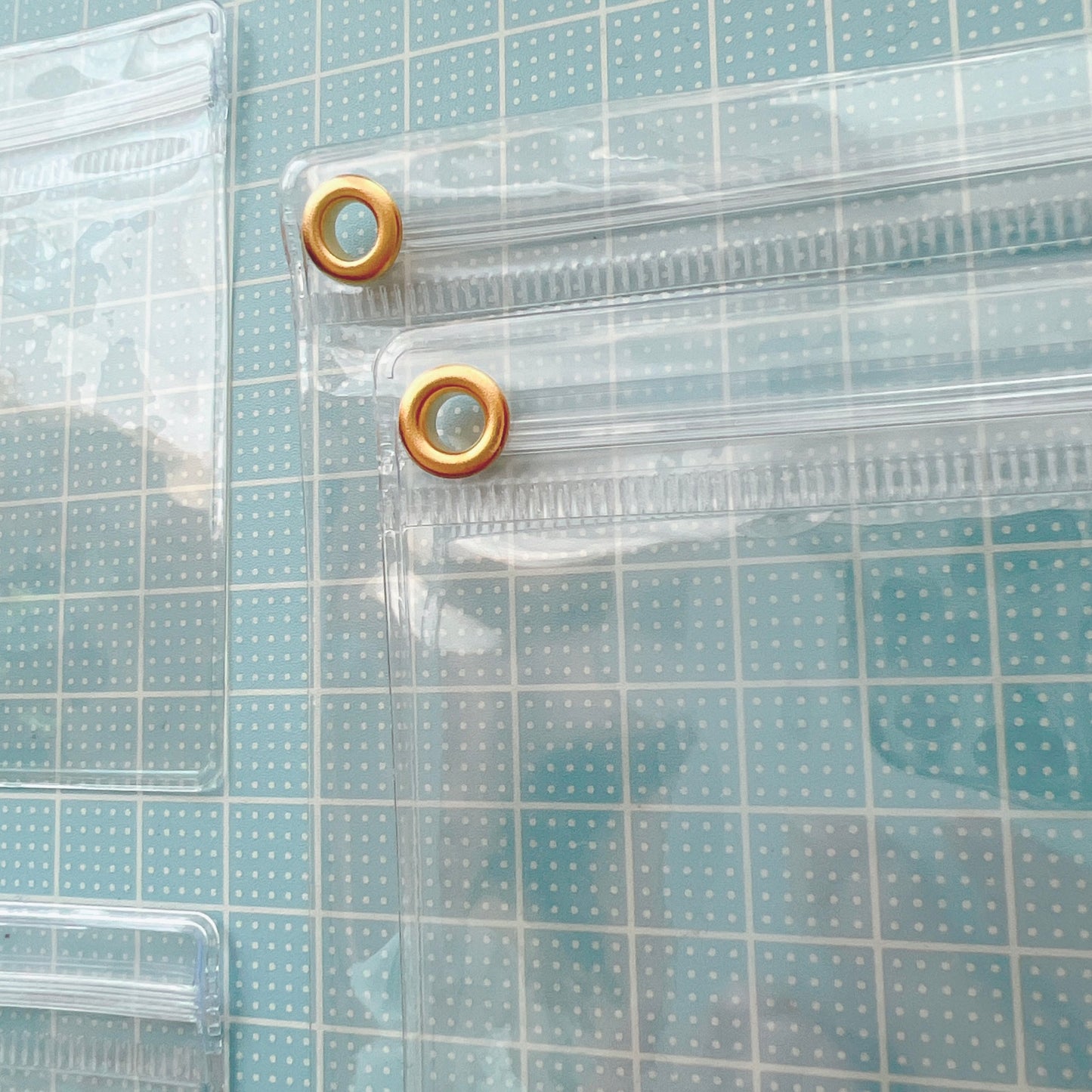 キャンディバッグ ゴールド・シルバーハトメ付き 袋  50枚セット キーホルダー 資