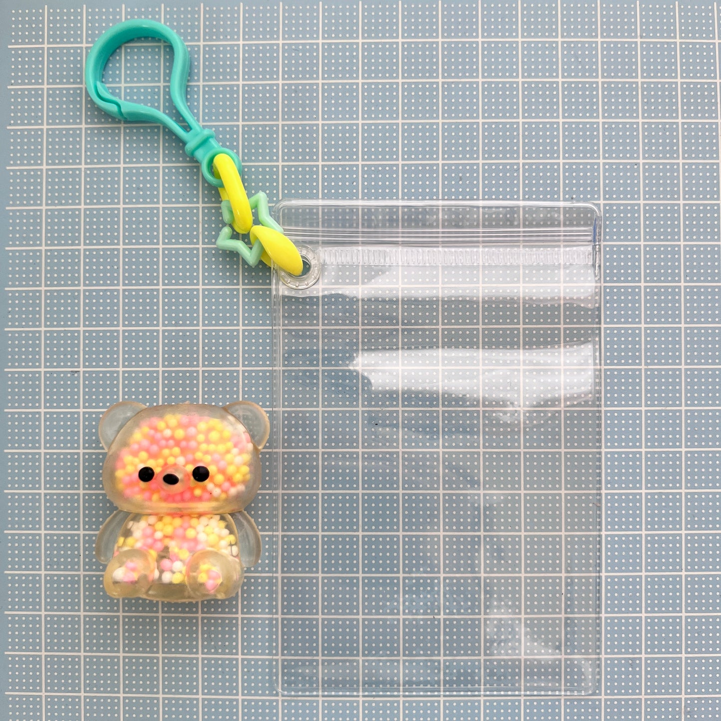 No.207 キャンディバッグ キーホルダー セット パステル 星 ゆめかわ