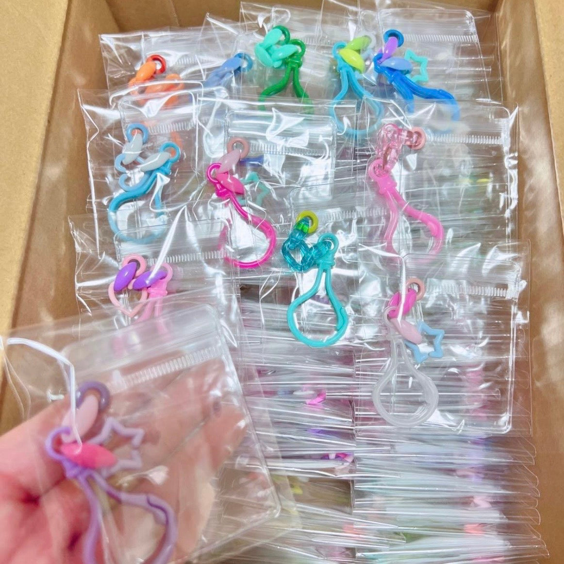 キャンディバッグ キーホルダー 個包装100個作れる ワークショップセット 資材   No.258