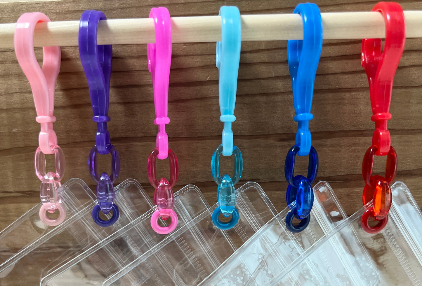 NO.213G キャンディバッグ キーホルダーセット クリアカラー 濃い色