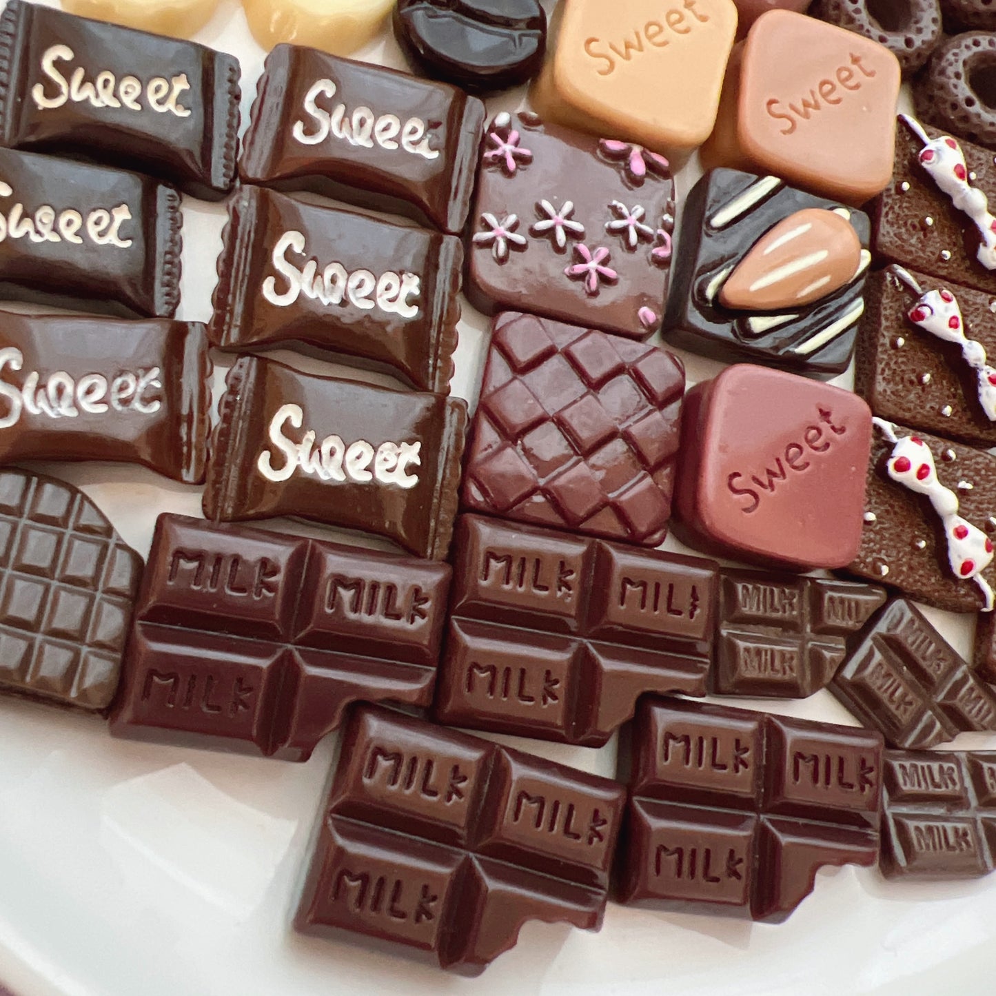 デコパーツ｜P-190  チョコ