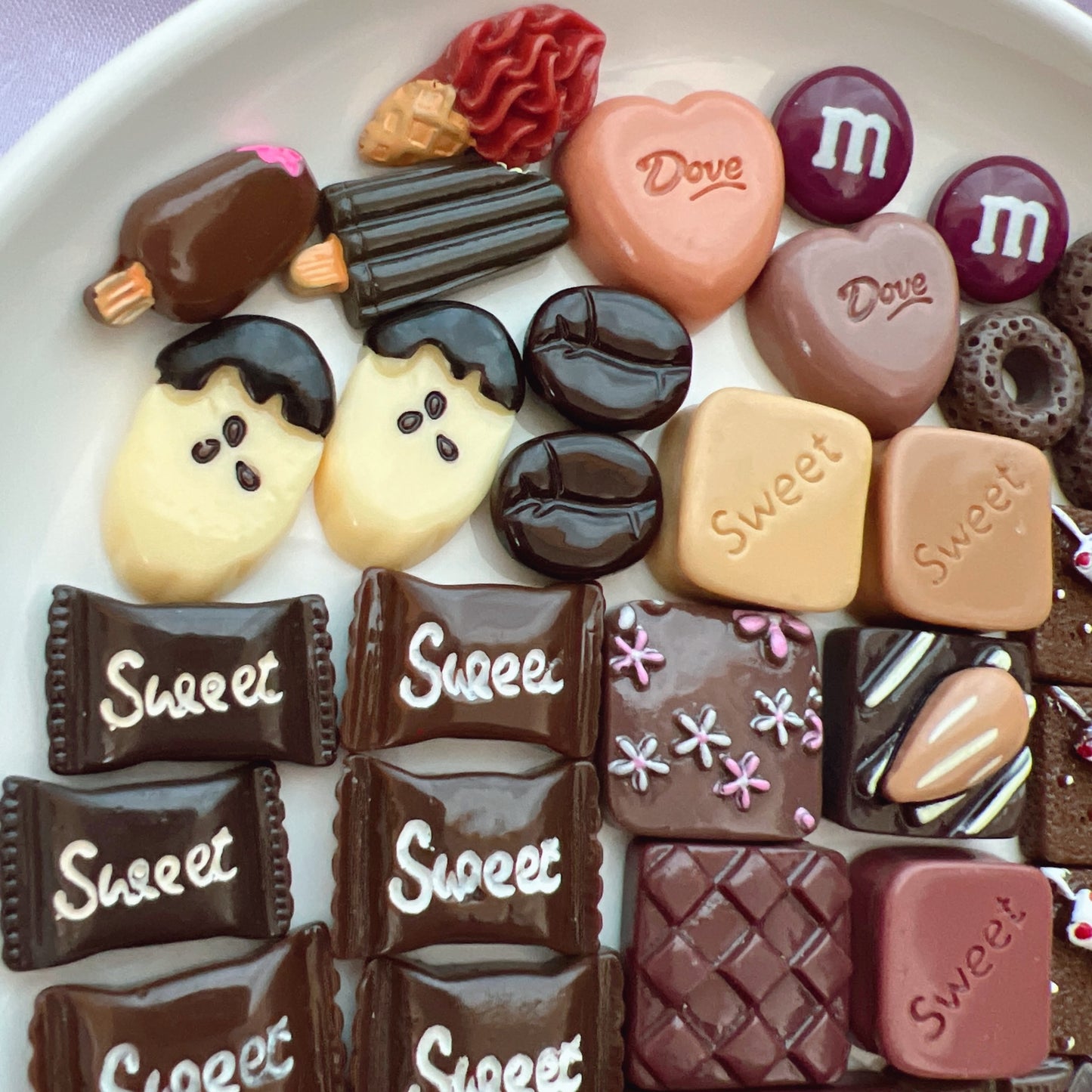 デコパーツ｜P-190  チョコ