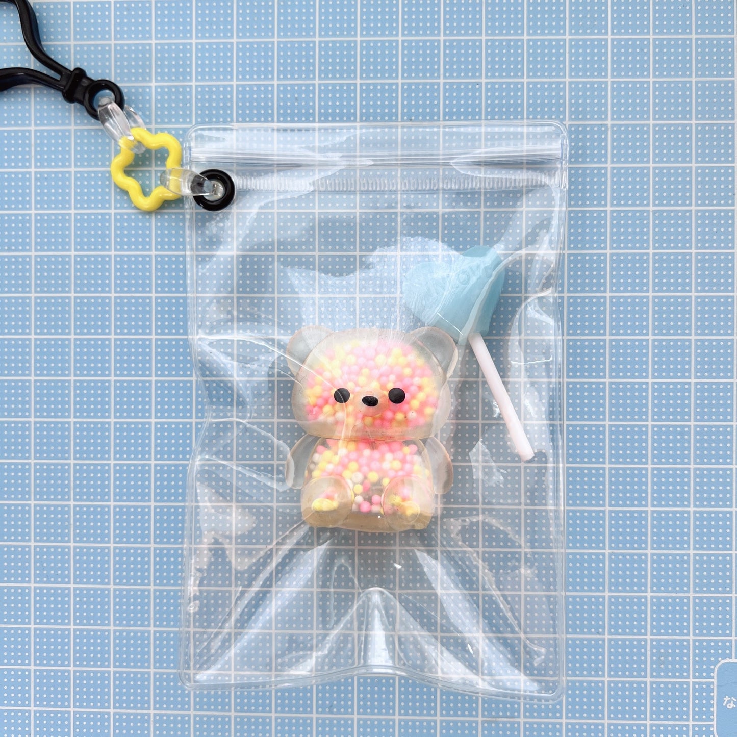 キャンディバッグキーホルダー 袋 9×13cm 10枚セット ガチャ詰めポーチ