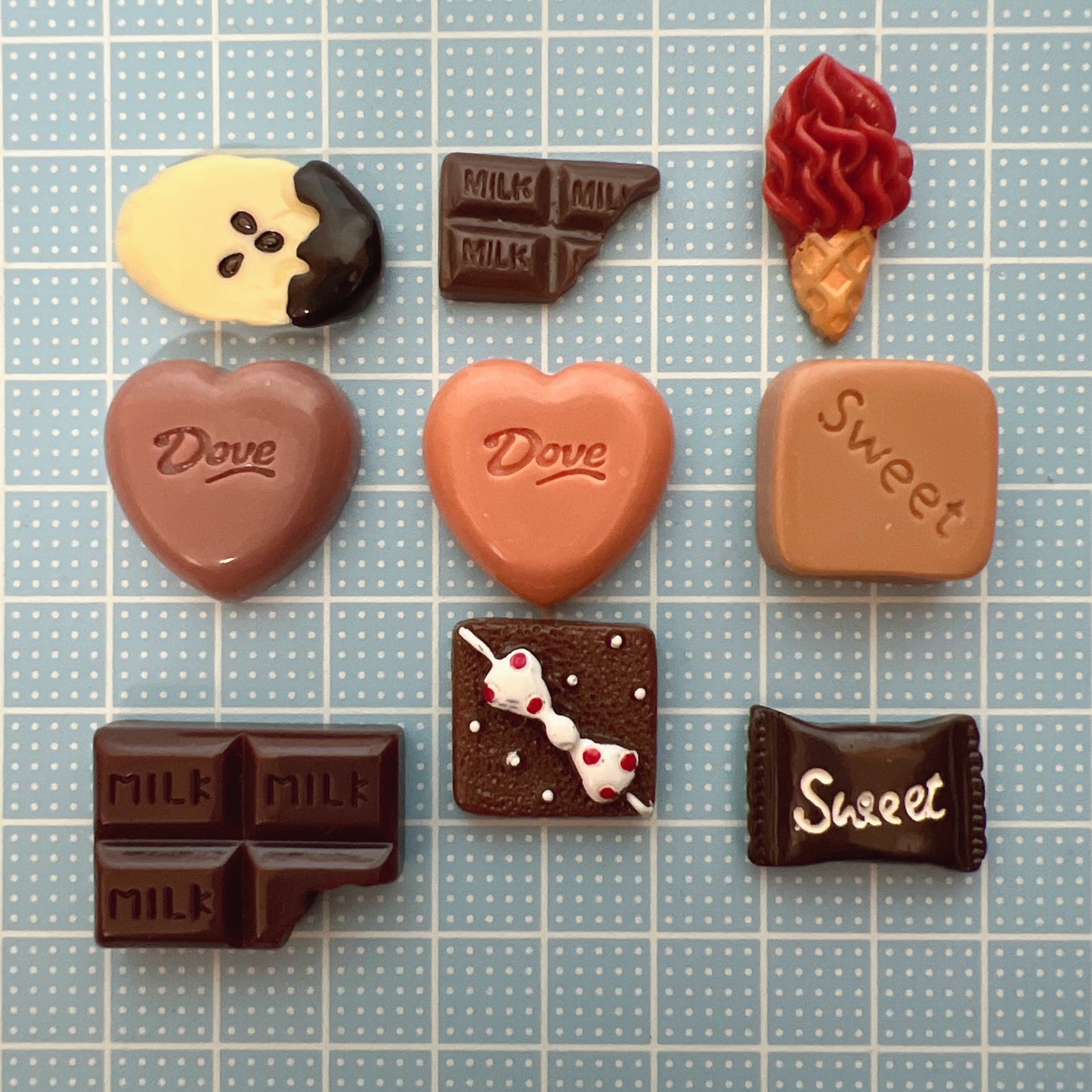 デコパーツ｜P-190  チョコ