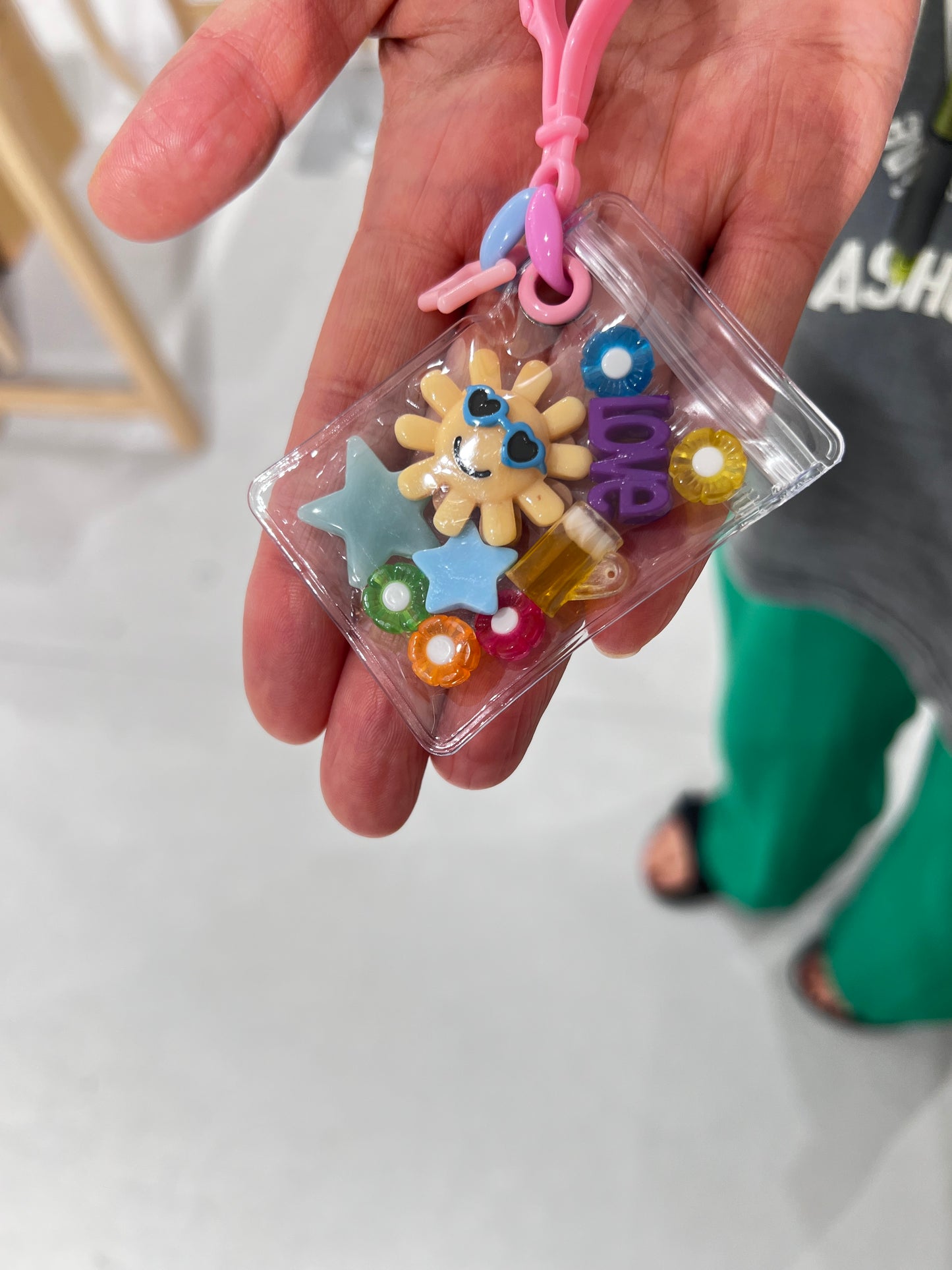 キャンディバッグキーホルダー 150個セット(パーツなし100個・パーツ付き50個)