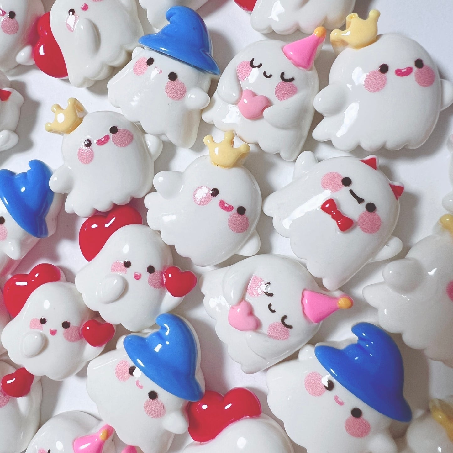 デコパーツ｜おばけちゃん 8個セット