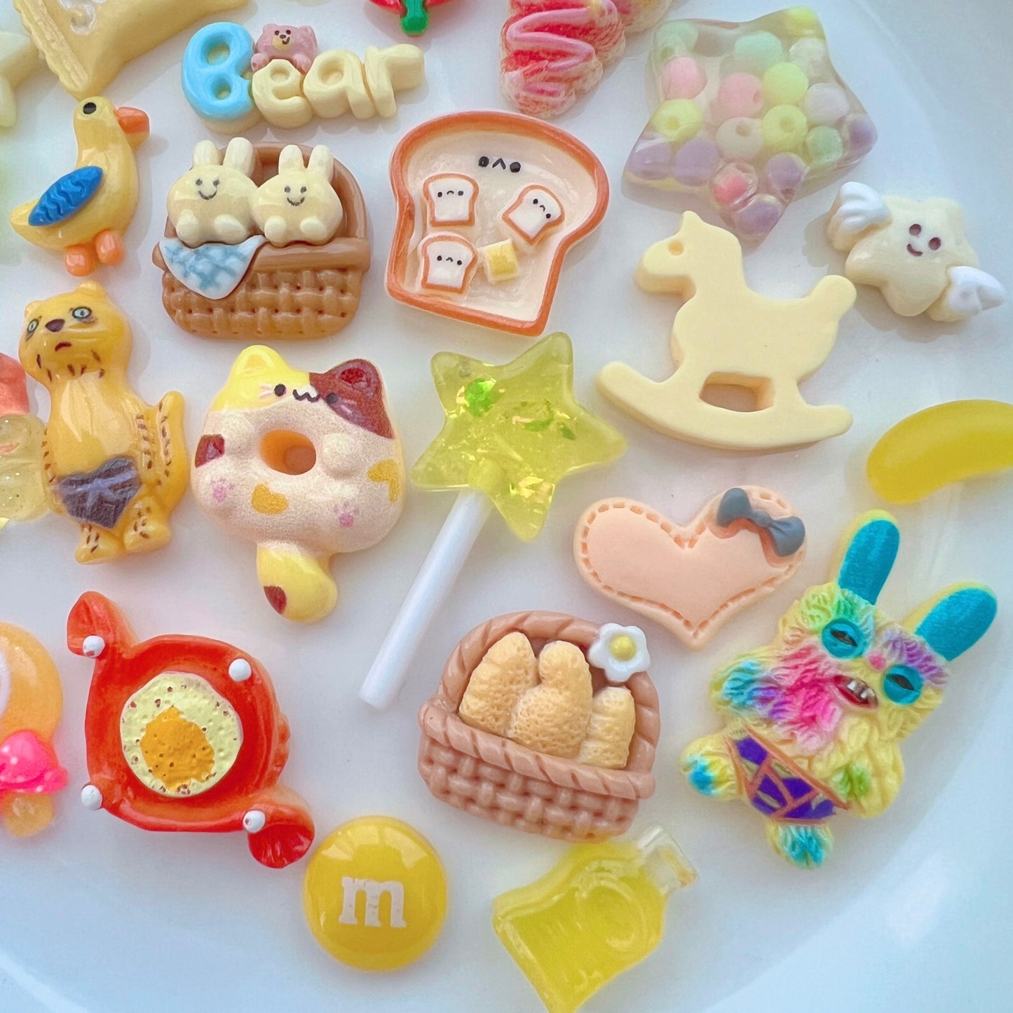 デコパーツ｜P-200 黄色