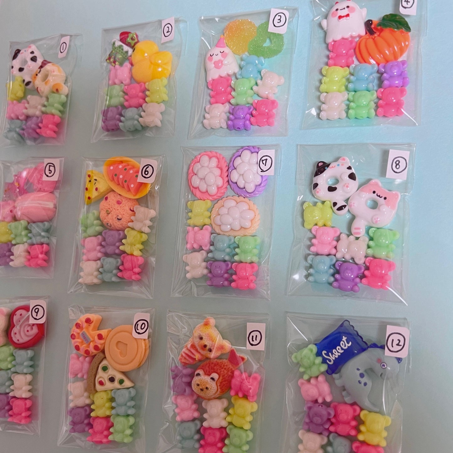【数量限定】🎁デコパーツのプレゼント企画🎁 合計3,300円ごとに1パックプレゼント