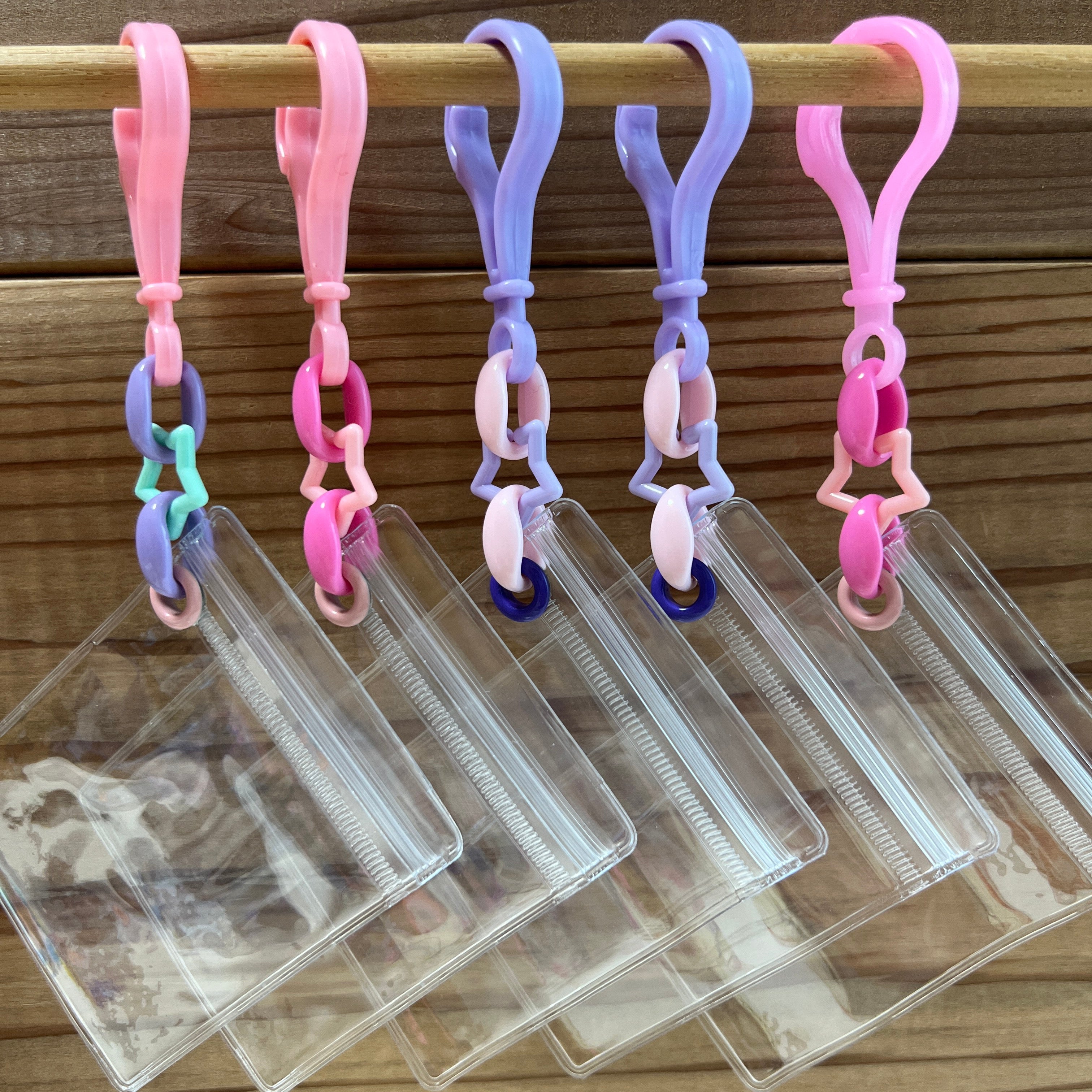 NO.183B 50個 キャンディバッグ キーホルダー 星 ゆめかわ